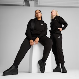 Pantalon de survêtement Essentials Small avec logo n<sup>o</sup> 1 Femme, PUMA Black, extralarge